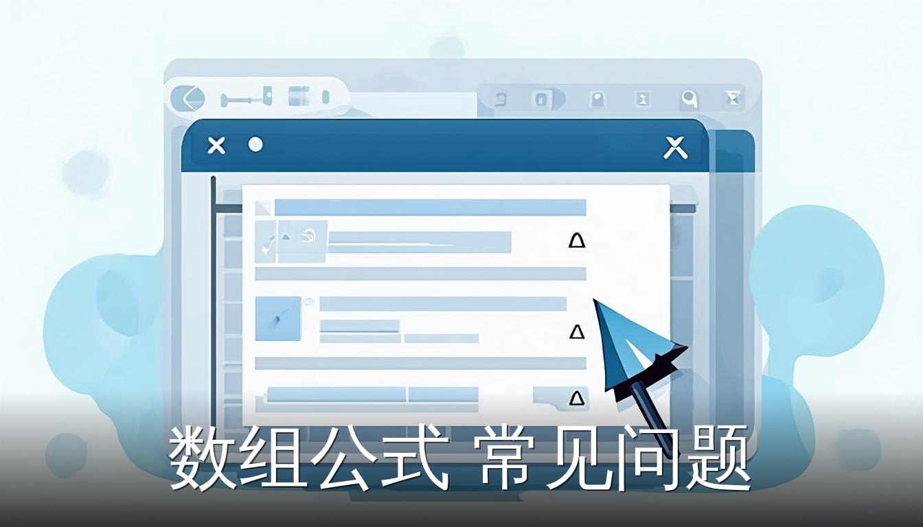 数组公式在Excel中的显示方式，公式栏带花括号
