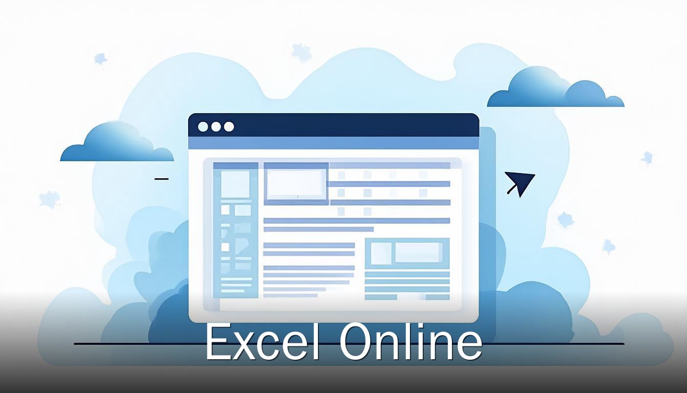 Excel Online 在浏览器中提供完整电子表格体验，支持云端协作
